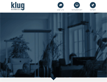 Tablet Screenshot of klug-newmedia.de